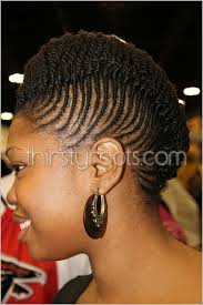 As you can see, most of them are based on simple buns. Flat Twists On Natural Hair