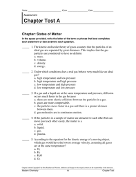 Tons of social studies worksheets for teaching students about the fifty states and capitals. States Of Matter Quiz And Answer Key Teaching Resources