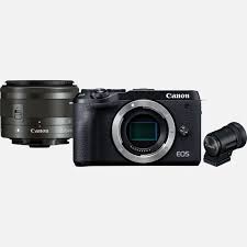 With the eos m6 mark ii, canon has taken its midrange mirrorless game up a notch. Buy Canon Eos M6 Mark Ii Ef M 15 45mm Is Stm Lens Electronic Viewfinder In Wi Fi Cameras Canon Uae Store