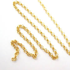 2mm rolo chain bulk unfinished by the