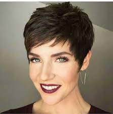 The classic pixie is one of the best haircut styles for women over 50 who prefer to maintain a cropped cut. 53 Short Over Pixie Haircut