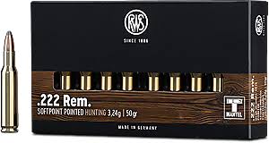 222 Rem Rws Centerfire Rifle Cartridges For Hunters