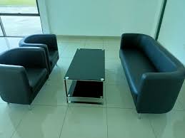 used office sofa set