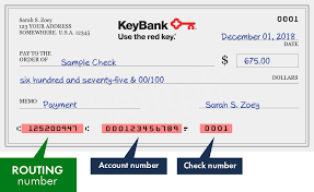 Other countries have similar systems, but routing numbers only work within the u.s. 125200947 Routing Number Of Key Bank In Albany
