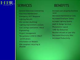 Ppt General Electrical Contracting Electrical Maintenance