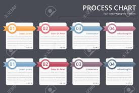 Process Chart Flow Chart Template Infographics Design Elements