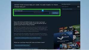 redeem steam gift card or wallet code