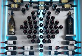 Sleek Wine Racks And Bottle Displays