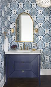 20 Powder Rooms With Eye Catching Wallpaper