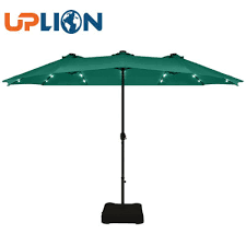 outdoor patio umbrella with light