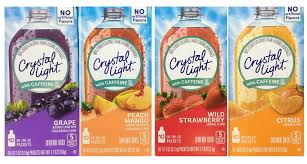 Crystal Light With Caffeine Variety Pack 40 Total Packets Gluten Free New 2016 Packaging Amazon Com Grocery Gourmet Food