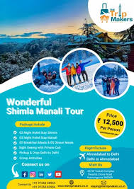 shimla mi tour package at rs 12500