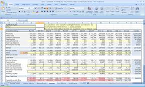Excel Three Year Cash Flow Plan