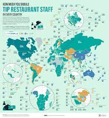 how much should you tip in each country