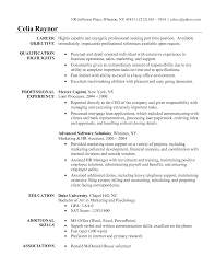 Admin resume objective examples Free Sample Resume Cover