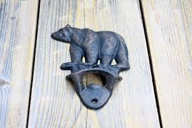 Grizzly Bear Wall Mounted Bottle Opener
