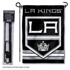 los angeles kings garden flag and