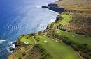 Aerial of The Challenge at Manele Golf Course, Lanai, Hawaii ...
