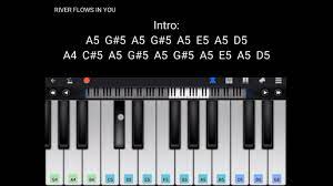 river flows in you perfect piano app