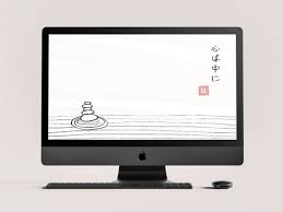Minimalist Zen Desktop Wallpaper Boho