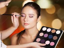 professional makeup artist doing makeup
