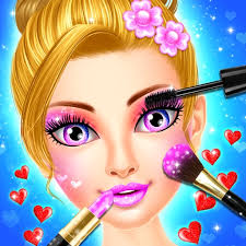 valentine beauty salon game app