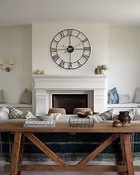 24 Inch Large Wall Clock Industrial