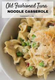 How to make old fashioned tuna noodle casserole preheat oven to 400 degrees f. Old Fashioned Tuna Noodle Casserole Recipe The Whoot