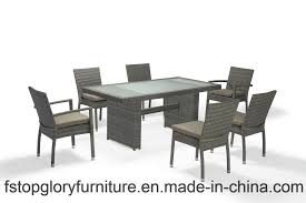 Find the best wicker & rattan dining sets for your home in 2021 with the carefully curated selection available to shop at houzz. China Outdoor Garden Patio Dining Furniture Wicker Restaurant Rattan Dining Table Set China Dining Table With Chairs Hotel Furniture