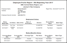 Editing Employee Information Name Address Ssn Aca Track Support