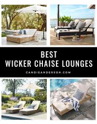 20 Best Wicker Chaise Lounge Chairs For
