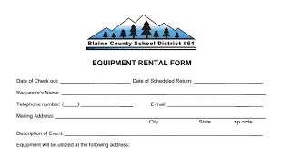 Acceptance of returned equipment by owner does not constitute a waiver of any of the rights the owner may terminate this agreement immediately upon the failure of renter to make rental. Equipment Rental Form 17 6 Pdf Google Drive