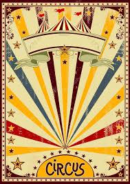 Retro Circus Background For A Poster
