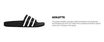 Adidas Mens Adilette Slide Sandal