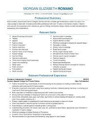 Fashion Retail Resume Examples   Free Resume Example And Writing    