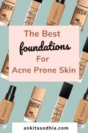 best foundation for acne e skin
