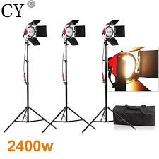 Cy Photography Studio Continuous Lighting Kits 800w Video Red Head Continuous Light 3 With 200cm Light Stand 3 Photo Studio Set Photo Studio Accessories Aliexpress