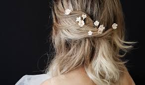 Delicate bridal hair pins for the modern bride - TANIA MARAS | bespoke  wedding headpieces + wedding veils