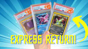 PSA Pokémon Card Express Return! Did We Hit Any 10's? - YouTube