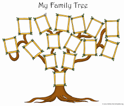 Free Printable Tree Pattern New A Printable Blank Family Tree To
