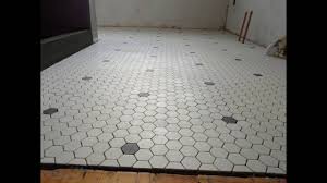 hexagonal tile floor you