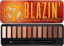w7 cosmetics blazin neutrals on fire