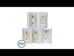 Promier Cob Led Wireless Light Switch 5pack Youtube