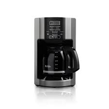 3.6 out of 5 customer rating. Mr Coffee 12 Cup Programmable Coffeemaker Rapid Brew Brushed Metallic Walmart Com Walmart Com