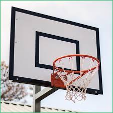 Basketball Post And Hoop Standardin