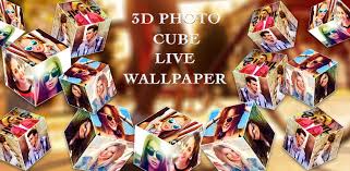 3d photo cube live wallpaper old