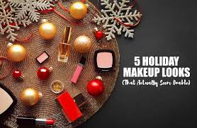 5 holiday makeup looks that actually