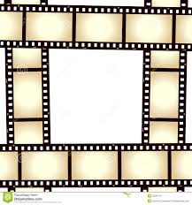 Retro Film Strip Photo Frame Stock Vector Illustration Of