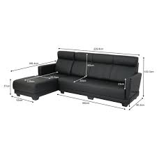 stacy 4 seater l shaped sofa set