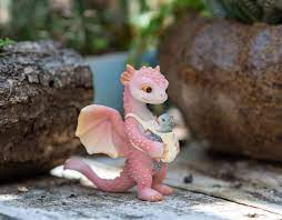 Miniature Fairy Small Pink Dragon